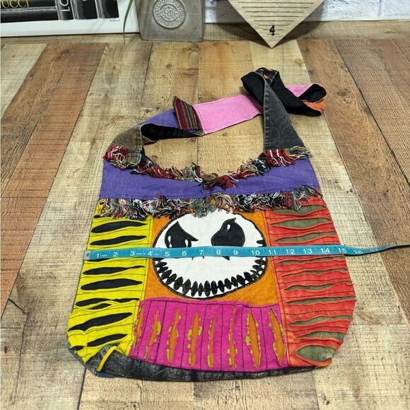 Jack Skellington TOTE The Nightmare Before Christmas BEAUTIFUL boho - Picture 6 of 15